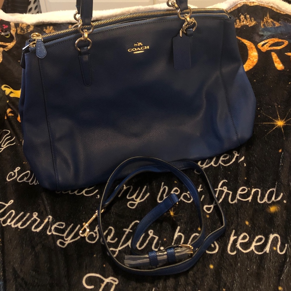 👜💙 Coach Tote / Crossbody Convertible
